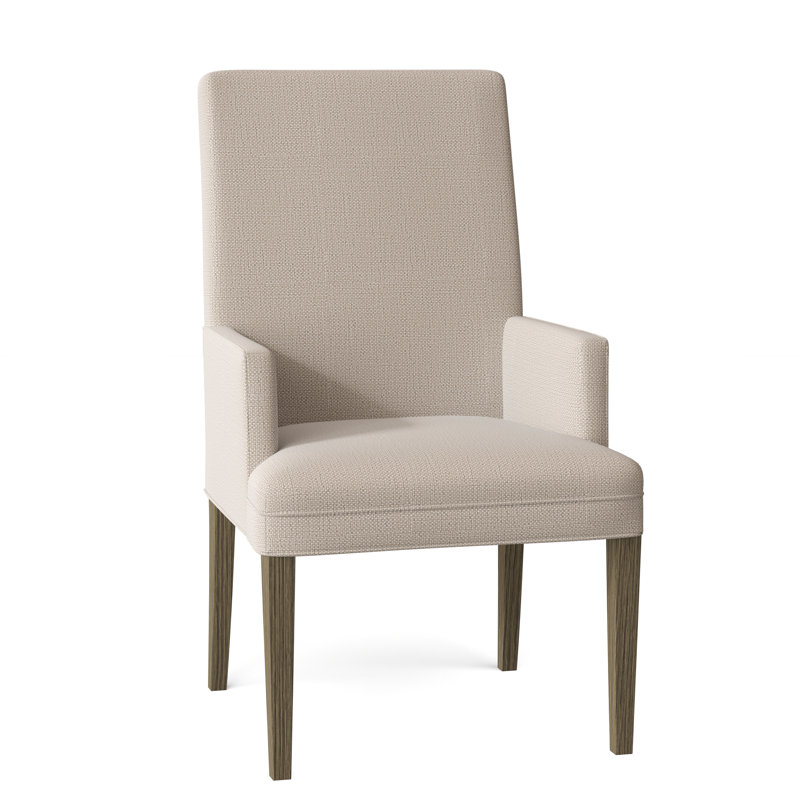 Fauteuil Nonte, Miel et bouleau, Marbre