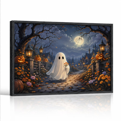 Art mural sur toile, "White Ghost"