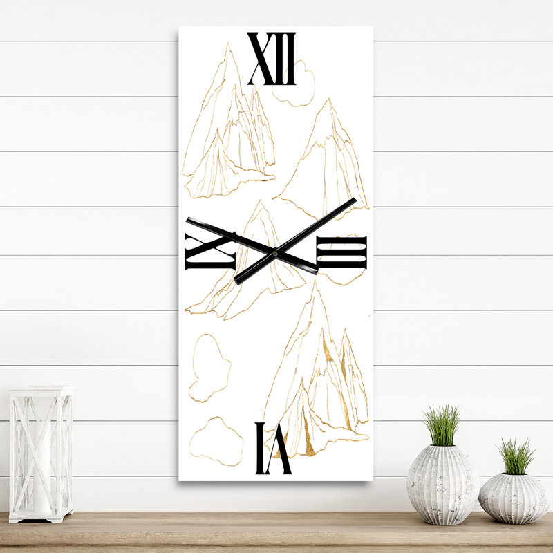 Metal Wall Clock, Small
