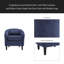 Fauteuil demi-tonneau Living Room-1346377721