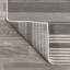 Ascher Geometric Striped Circles Grey/Yellow/Cream Rug-24493224