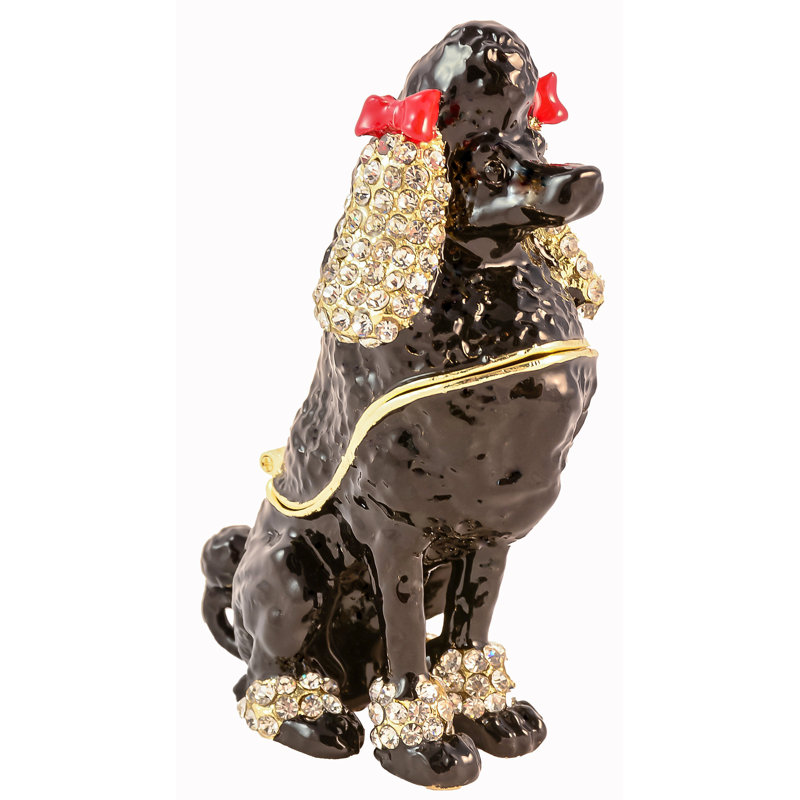 Poodle Metal Decorative Box