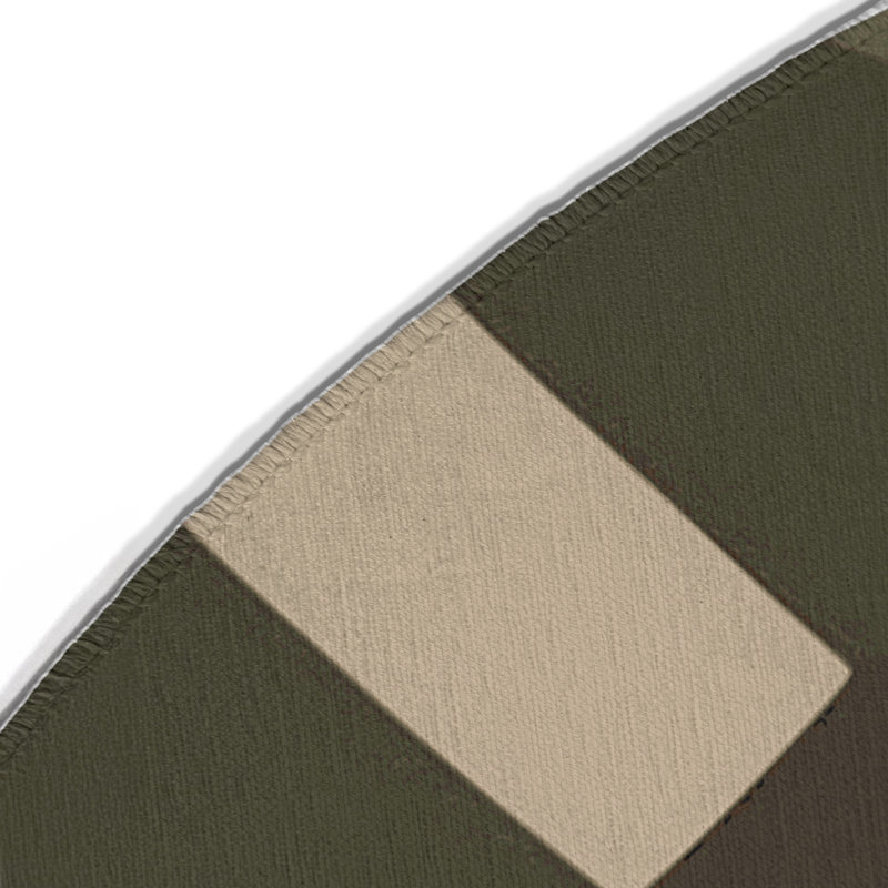 Tapis intérieur et extérieur Shadow Route, Rond 5 pi
