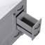 Meuble-lavabo 36 po sans lavabo, base d'armoire seulement, six tiroirs, diviseur de tiroir multifonctionnel, tablette réglable-111641092