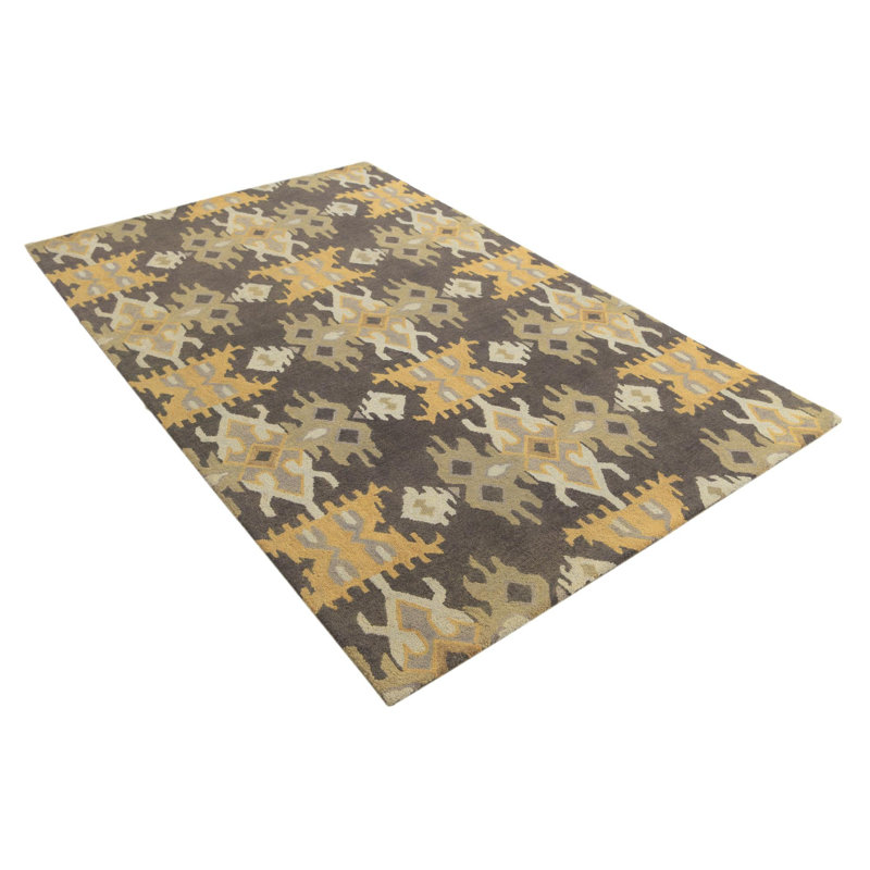 Tapis noir Otto