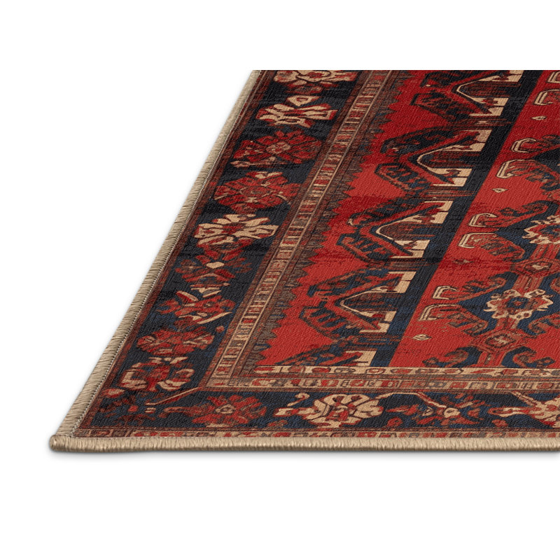 Tapis brun lavable à la machine, Rectangle 4pi x 6 pi
