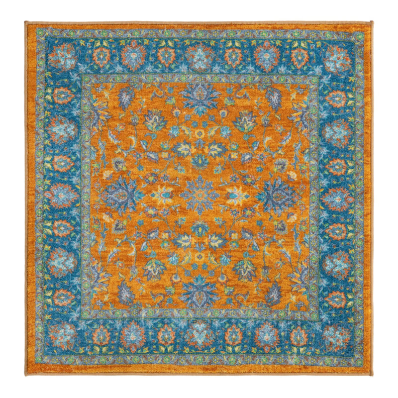 Oriental Indoor Rug, Square 3'3"
