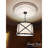 Endurathane Andrea Ceiling Medallion, 8 1/8"OD x 4 1/8"ID x 1/2"P (Fits Canopies up to 4 1/8"), Hand-Painted Jet Black Finish-27779540