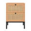 Table de chevet 2 tiroirs Bosonohy-1306394971
