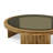 Jenson Glass Top Single Coffee Table