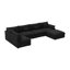 Canapé modulaire en forme de U avec repose-pieds mobile Elowen-270203326
