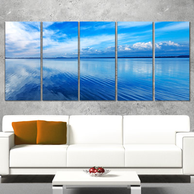 « coucher de soleil », ensemble de 5 reproductions de photos sur toiles tendues