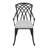 Aatifa Round 2 - Person 25.39'' Long Aluminum Dining Set-980370120
