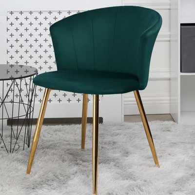 Justen Velvet Side Chair