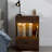 Breslyn Manufactured Wood Nightstand with Charging Station, LED Light and Shelf-992932073