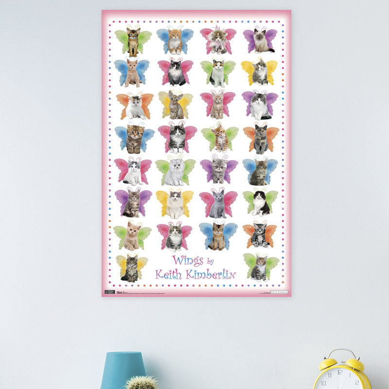 Impression sur papier chat-ailes