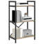 96cm H x 56cm W Steel Etagere Bookcase-1327213085