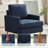Accent Chair With Solid Wood Legs-116817611