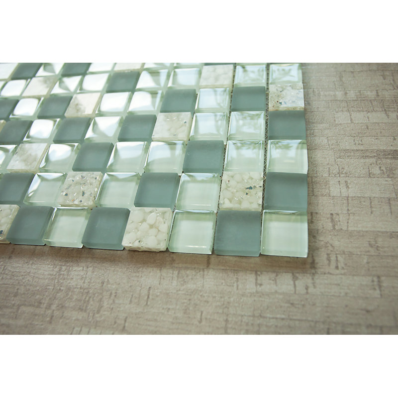 1" x 1" Glass Mosaic Tile