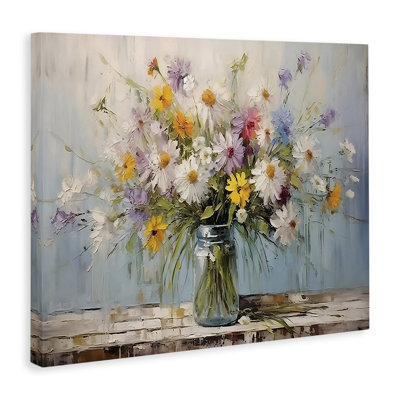 Art floral sur toile Bouquet de fleurs sauvages par Franklyn Gregory bp-464_CN