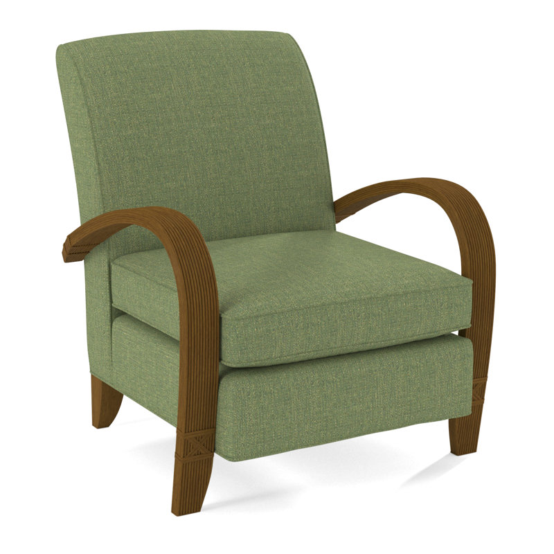 Vero Armchair, Havana, Beige Performance Fabric; 0851-73