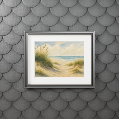 Clinger Single Picture Frame Print