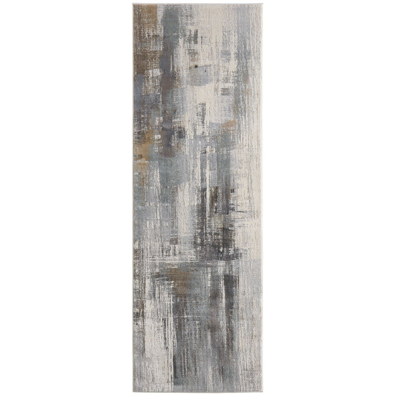 Tapis rectangulaire Rohaan, Tapis de couloir 2 pi 9 po x 7 pi 10 po
