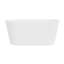 Baignoire de trempage autoportante en acrylique 54 po. X 30 po. Iris-87114427