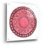 Bungalow Rose «Pink Mandala» par Yvette St. Amant, art mural en verre acrylique-127731185
