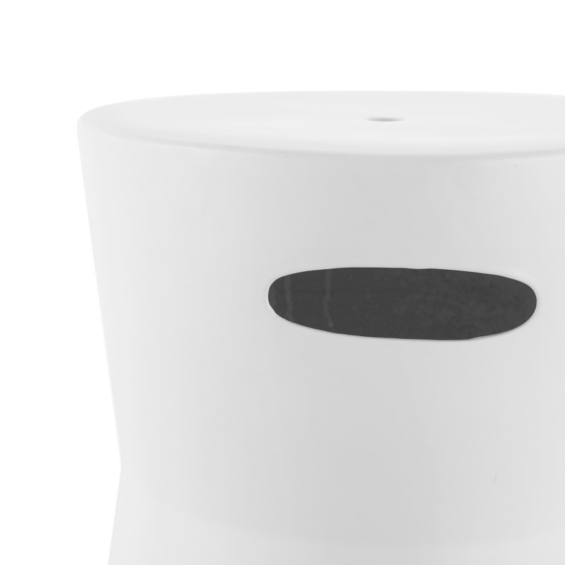 Table de bout Ghanem, Blanc