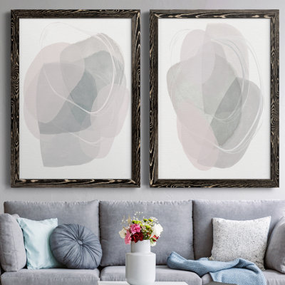 " River Jewels I " 2 - Pieces Painting Print