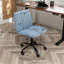 Chaise de bureau pivotante en tissu