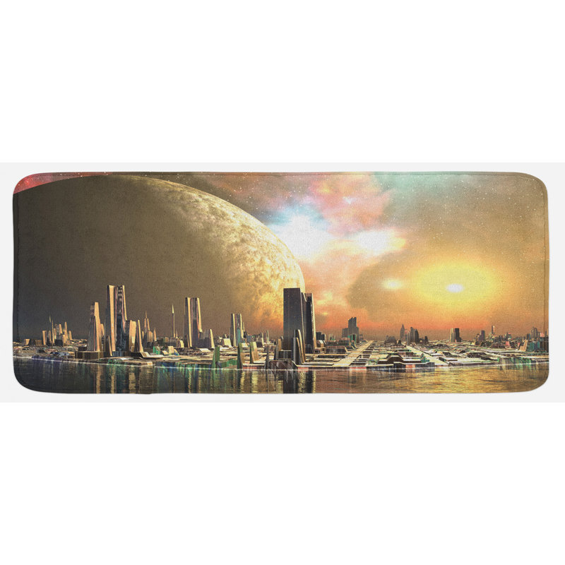 Tapis de cuisine cityscape