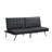 WOOD FRAME, STAINLESS LEG, FUTON