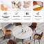 Table de salle à manger ronde (table seulement)-251998899-251998894