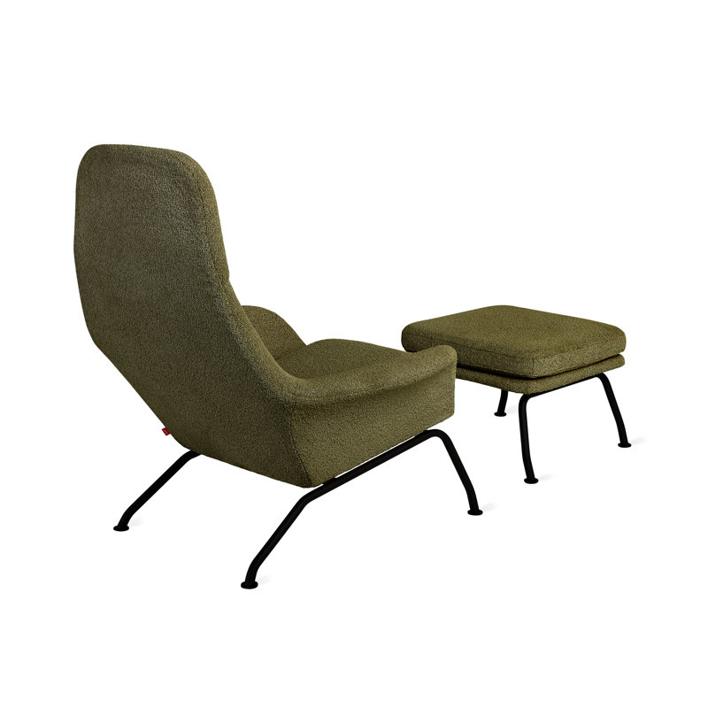 Tallinn Chair and Ottoman, Copenhagen Terra, Yes