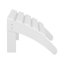 Ensemble de conversation avec repose-pieds 4 pièces Adirondack Shawnna-83679472