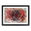Red Rose in Abstract - Picture Frame Painting Print-55597839-55597840