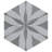 Llama Flower Loire 8-5/8 In. X 9-7/8 In. Porcelain Floral Look Wall & Floor Tile