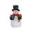Snowman Statue with LED Lights Lighted Christmas Decor Battery Operated Indoor Use Only