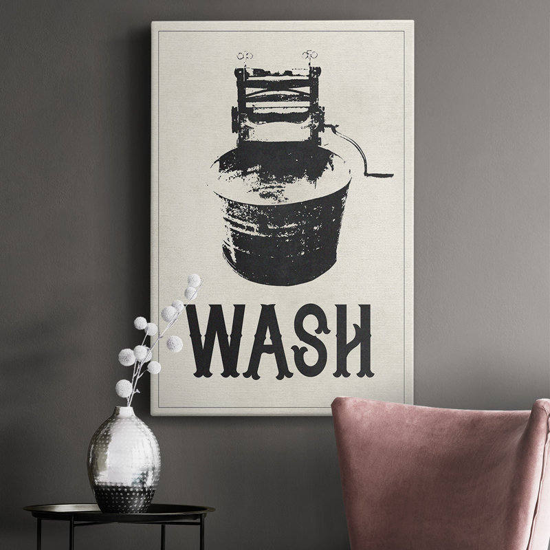 Vintage Laundry III - impression sur toile tendue, L 12 po x H 18 po