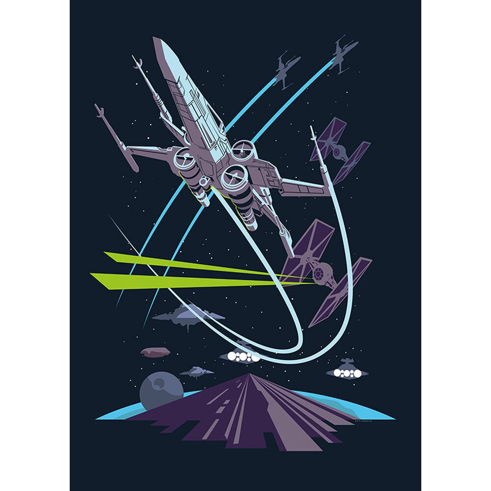 Poster Star Wars Vektor X-Wing