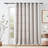 Grommet Room Darkening Linen Textured Curtain-607111004-607110992