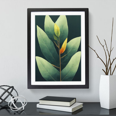 A Wild Leaves - Framed Print