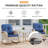 Aluel 4 Person Complete Patio Set with Cushions-254171916-254171914