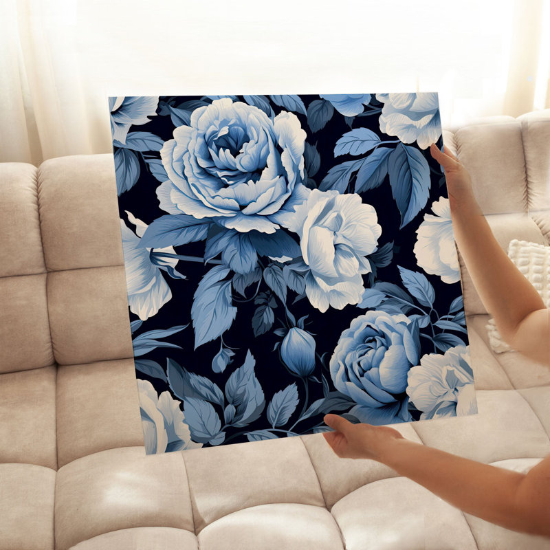 Impression florale florale William Morris, H 18 po x l 18 po