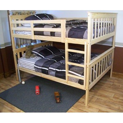 Lit superposé en bois massif Swainsboro par Zoomie Kids