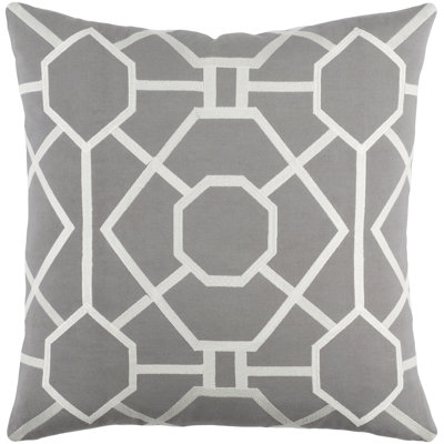 Kingdom Cotton Geometric 18" Throw Pillow