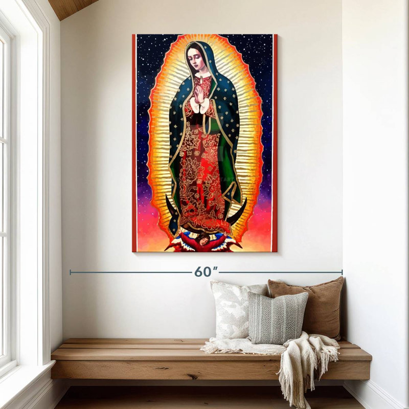 Adella, Mère Marie de Guadalupe, H 48 po x l 32 po