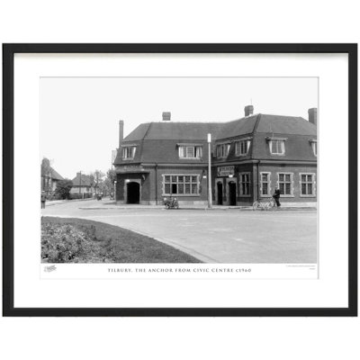 Tilbury, The Anchor From Civic Centre C1960 by Francis Frith - Single Picture Frame Print
